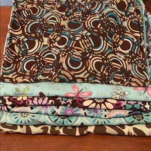 7 Tafford nursing scrub tops size medium